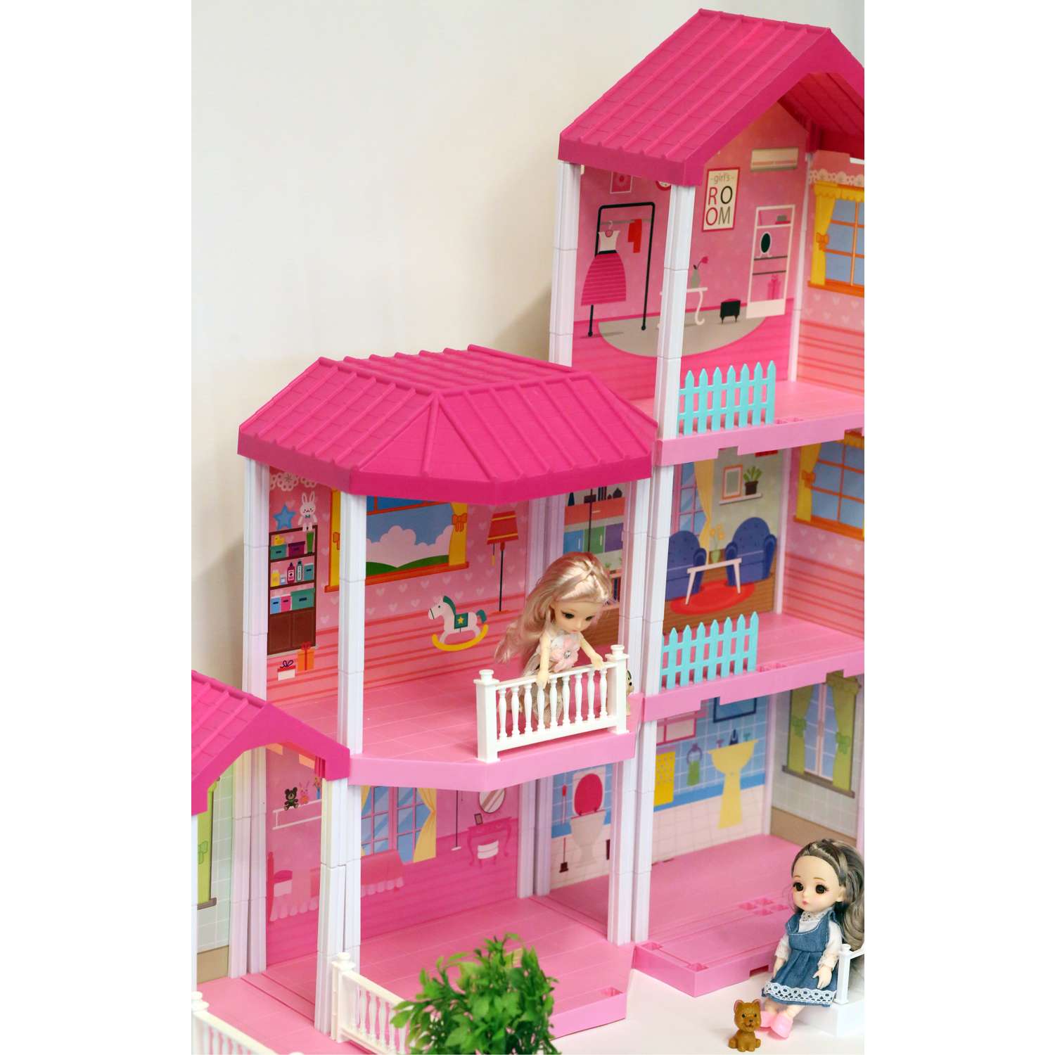 Кукольный дом SHARKTOYS Трехэтажный особняк Dream Villa 11500013 - фото 5