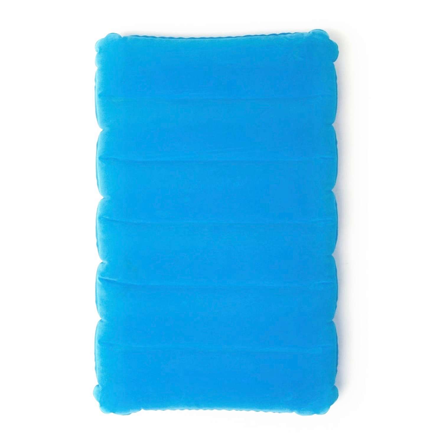 Подушка для путешествий China Dans надувная 56х35 см голубая - фото 1