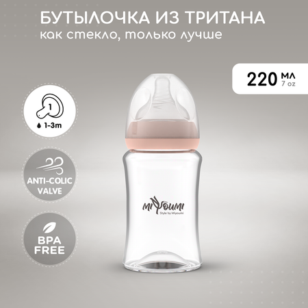 Бутылочка Miyoumi Anti-Colic 220 мл 1 шт.