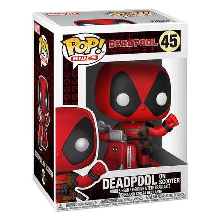 Фигурка Funko Deadpool Дэдпул на скутере Deadpool and Scooter из вселенной Marvel