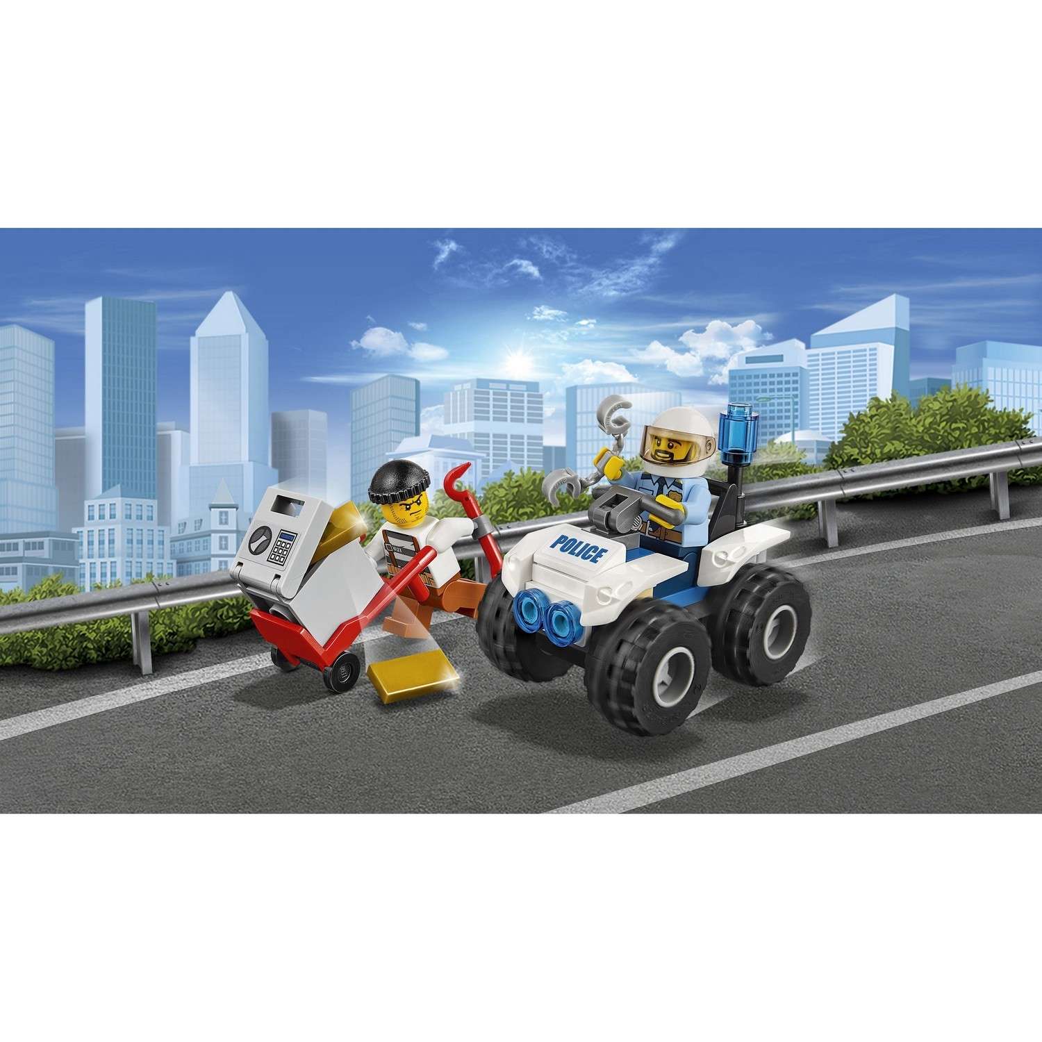 Конструктор LEGO City Police Полицейский квадроцикл (60135) - фото 4