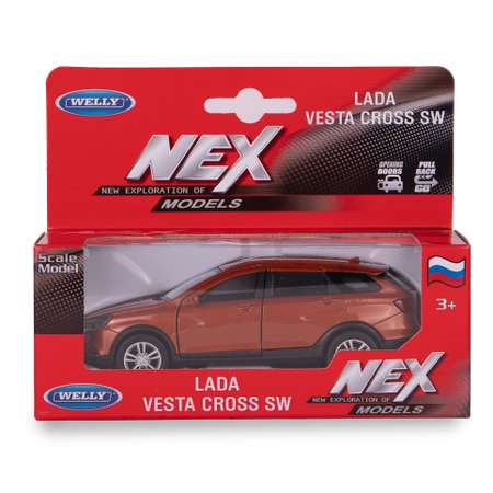 Машинка WELLY 1:38 LADA Vesta SW Cross цвет в ассортименте
