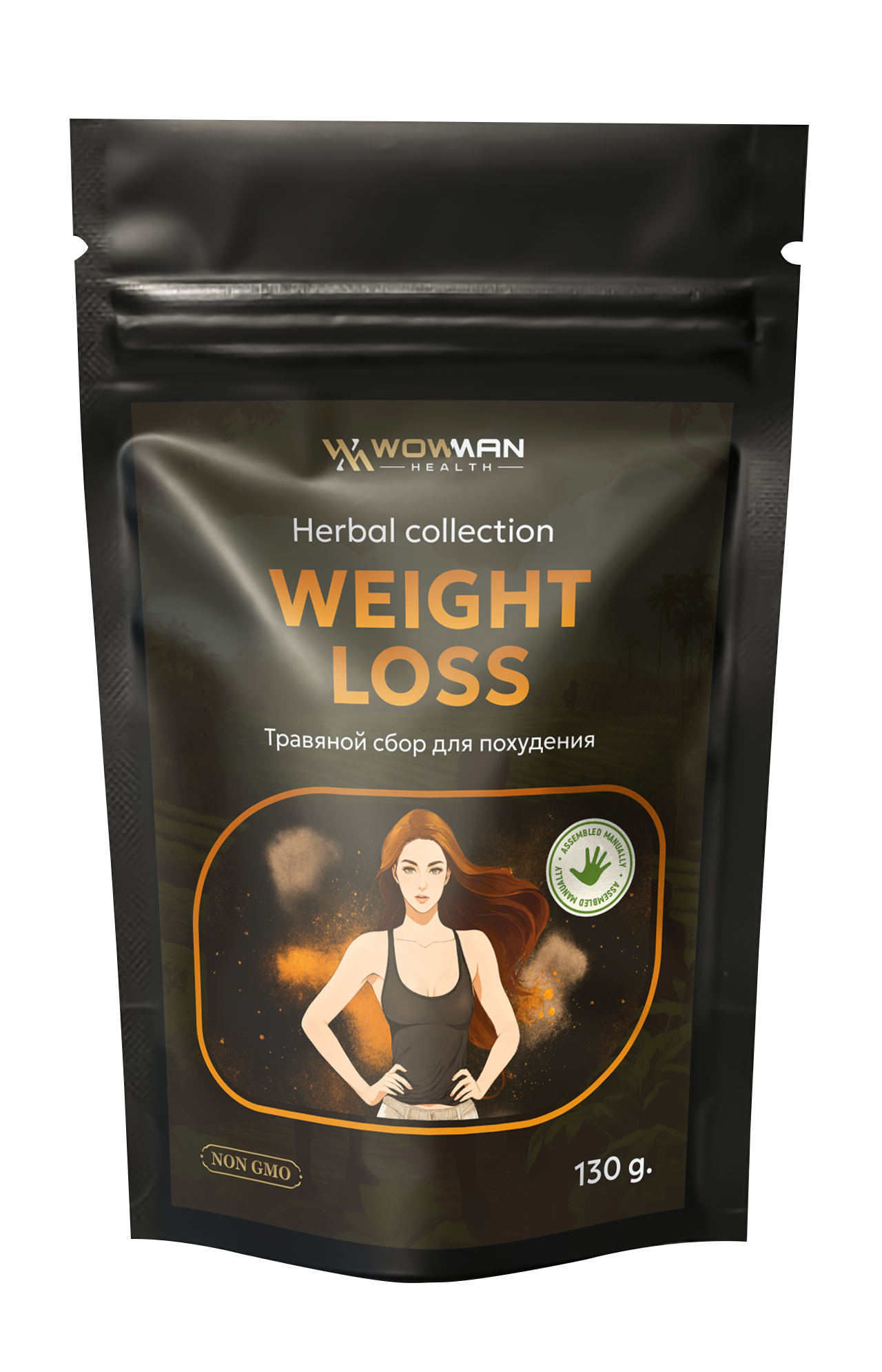 Травяной сбор WowMan WMBEEAMAN1025 для похудения Herbal collection WEIGHT LOSS 130 гр - фото 1