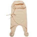 Конверт-одеяло Чудо-чадо спальный мешок «Эльф» флис бежевый