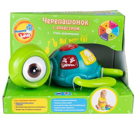 Игрушка MOMMY LOVE Музыкальный центр Черепашонок MG373