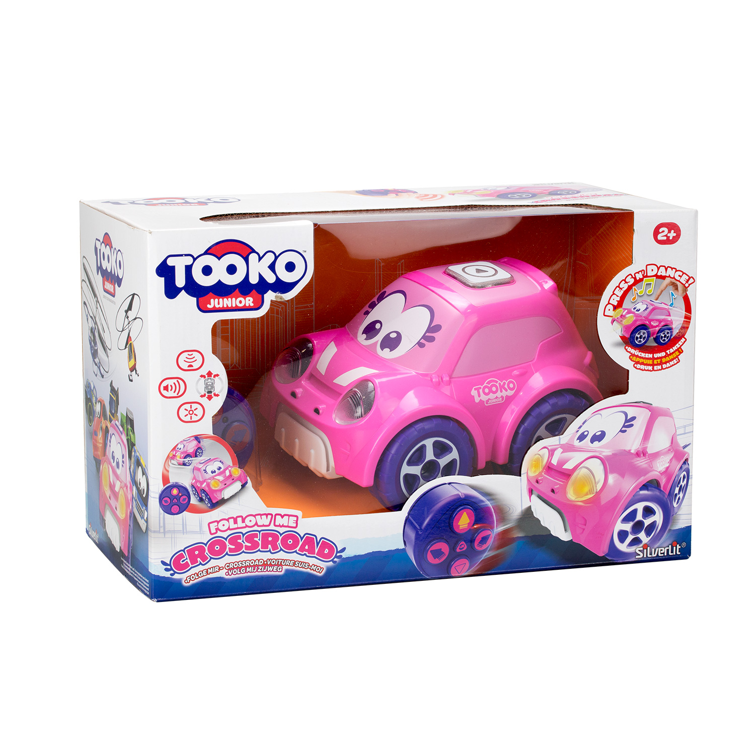 Игрушка Tooko Внедорожник ИК следуй за мной Розовый 81477 - фото 5