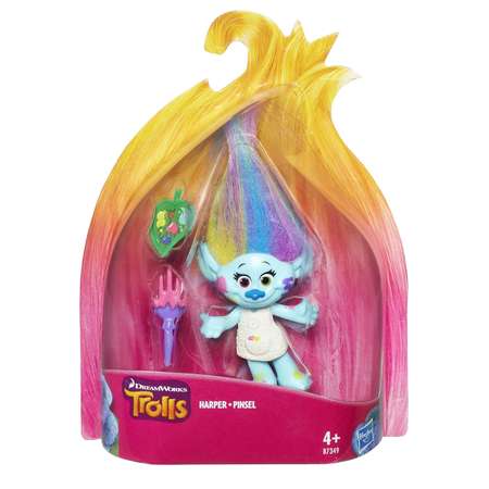 Коллекционная фигурка Trolls тролля Harper Pinsel B7349