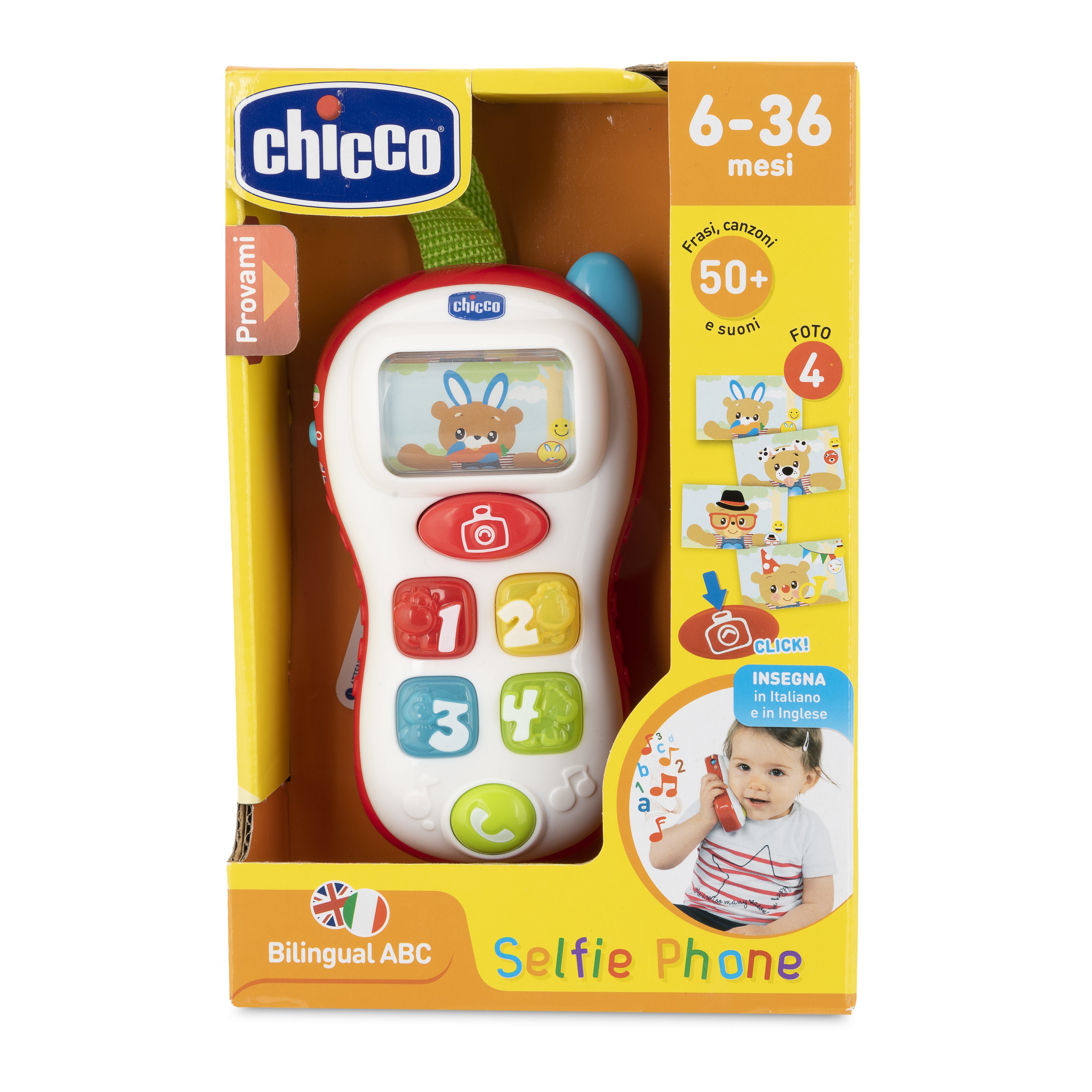 Игрушка Chicco Говорящий телефон 00009611000180 купить по цене 899 ₽ в  интернет-магазине Детский мир