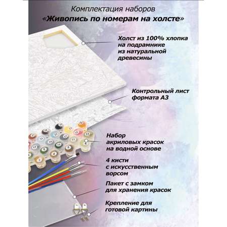 Картина по номерам Белоснежка Космические мысли