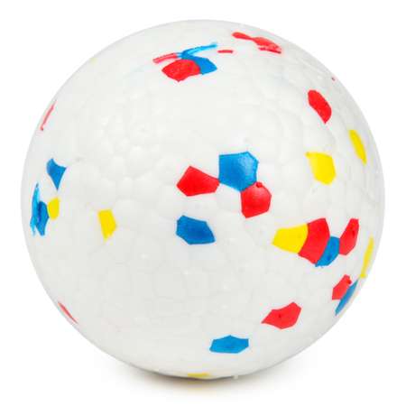 Игрушка для собак Barbaks Мячик-прыгун d6.3см Белый