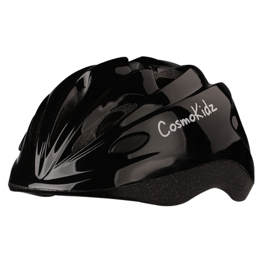 Шлем защитный COSMOKIDZ Crispy Shiny Black S - фото 1