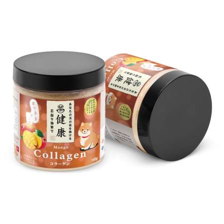 Коллаген порошок с витамином С Japan Formula для суставов и связок гидролизованный со вкусом Манго