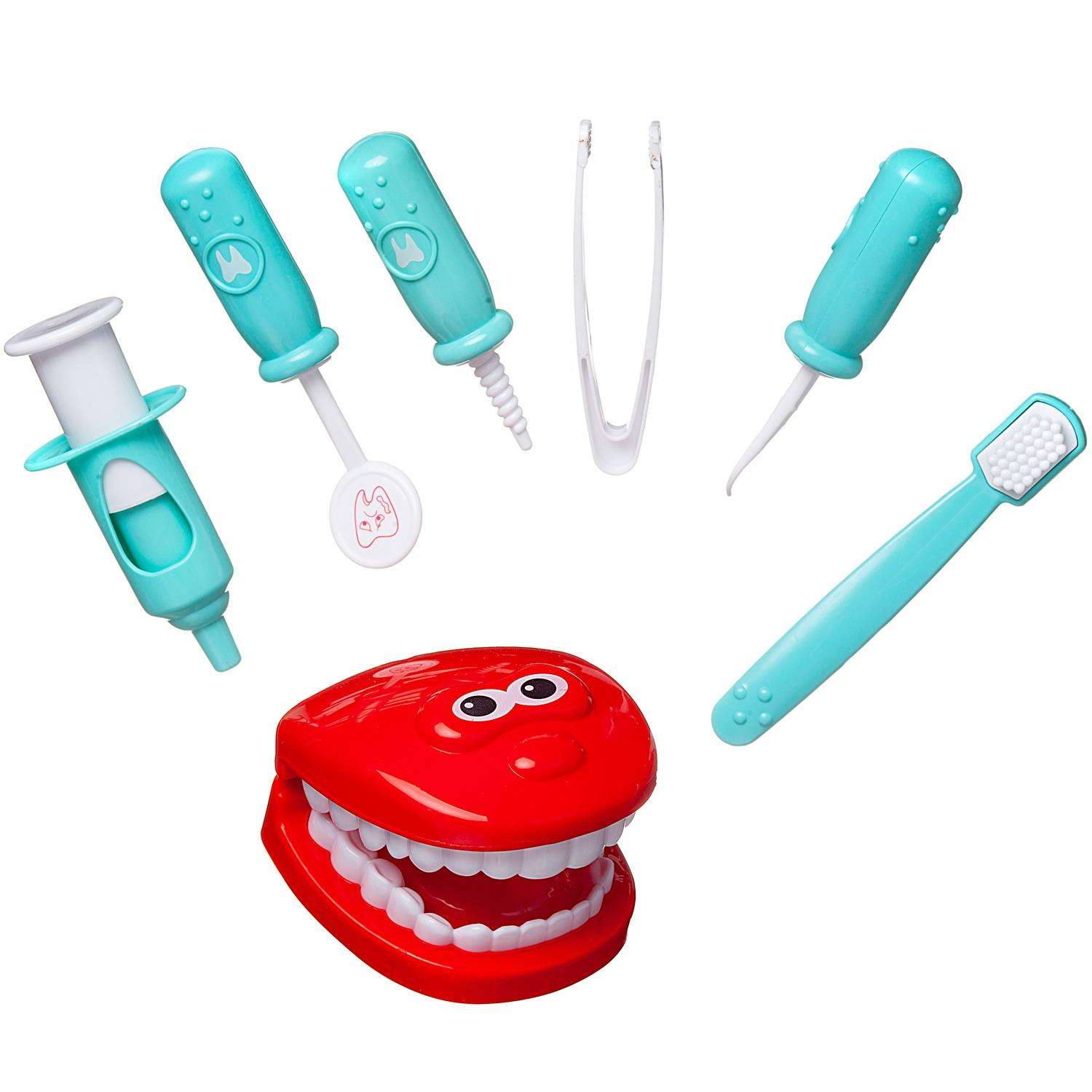 Игровой набор в чемоданчике ABtoys Юный стоматолог - фото 3