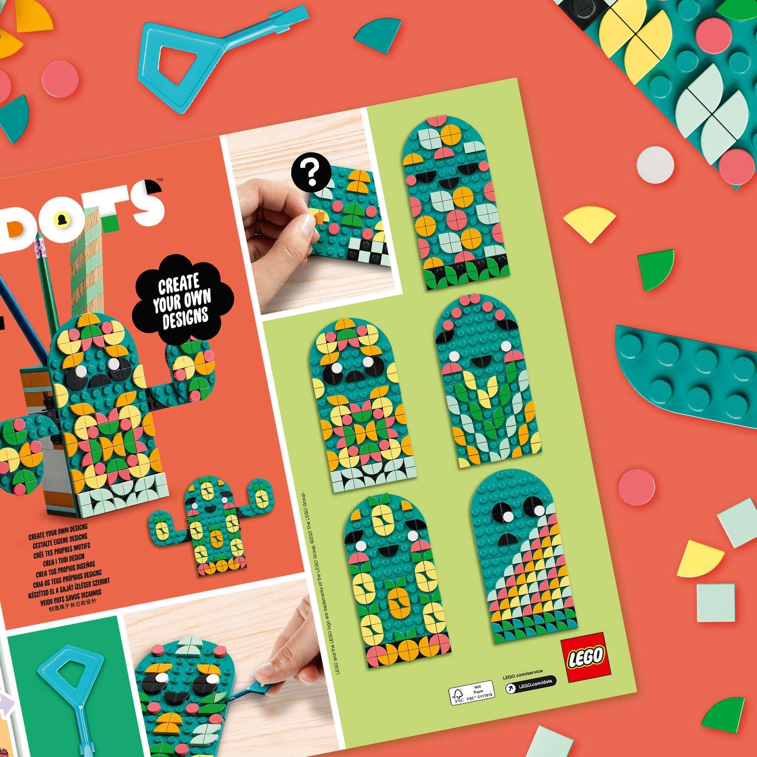 Конструктор LEGO Dots Большой набор Летнее настроение 41937 - фото 8