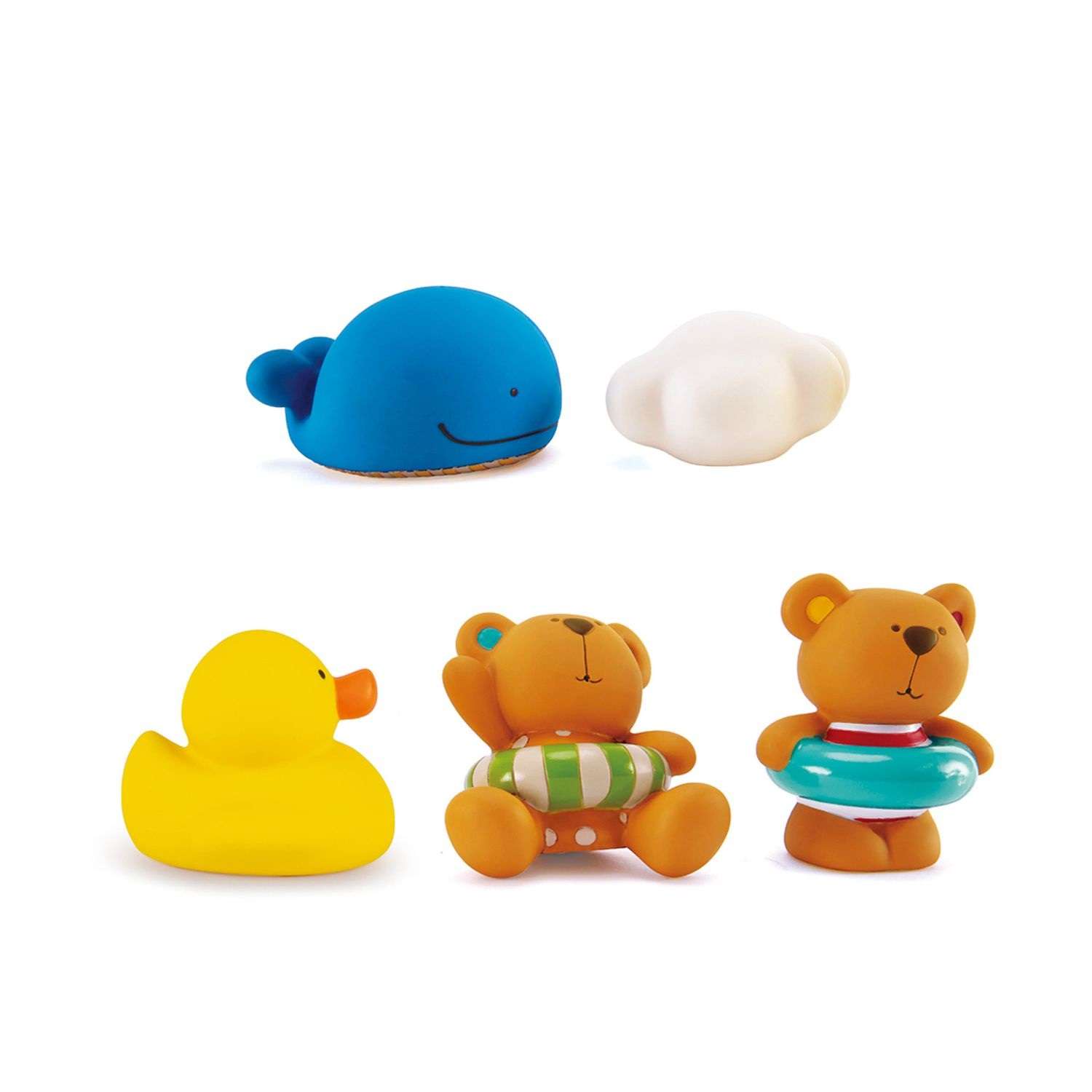 Игрушки для купания Hape Тедди и его друзья E0201_HP - фото 2
