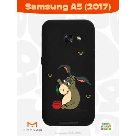 Силиконовый чехол Mcover для смартфона Samsung A5 (2017) Союзмультфильм Грустный Ослик Иа