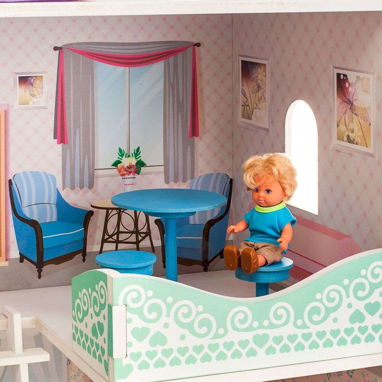 Кукольный домик Paremo Вивьен Бэль с мебелью 7 предметов PD318-09 PD318-09 - фото 6