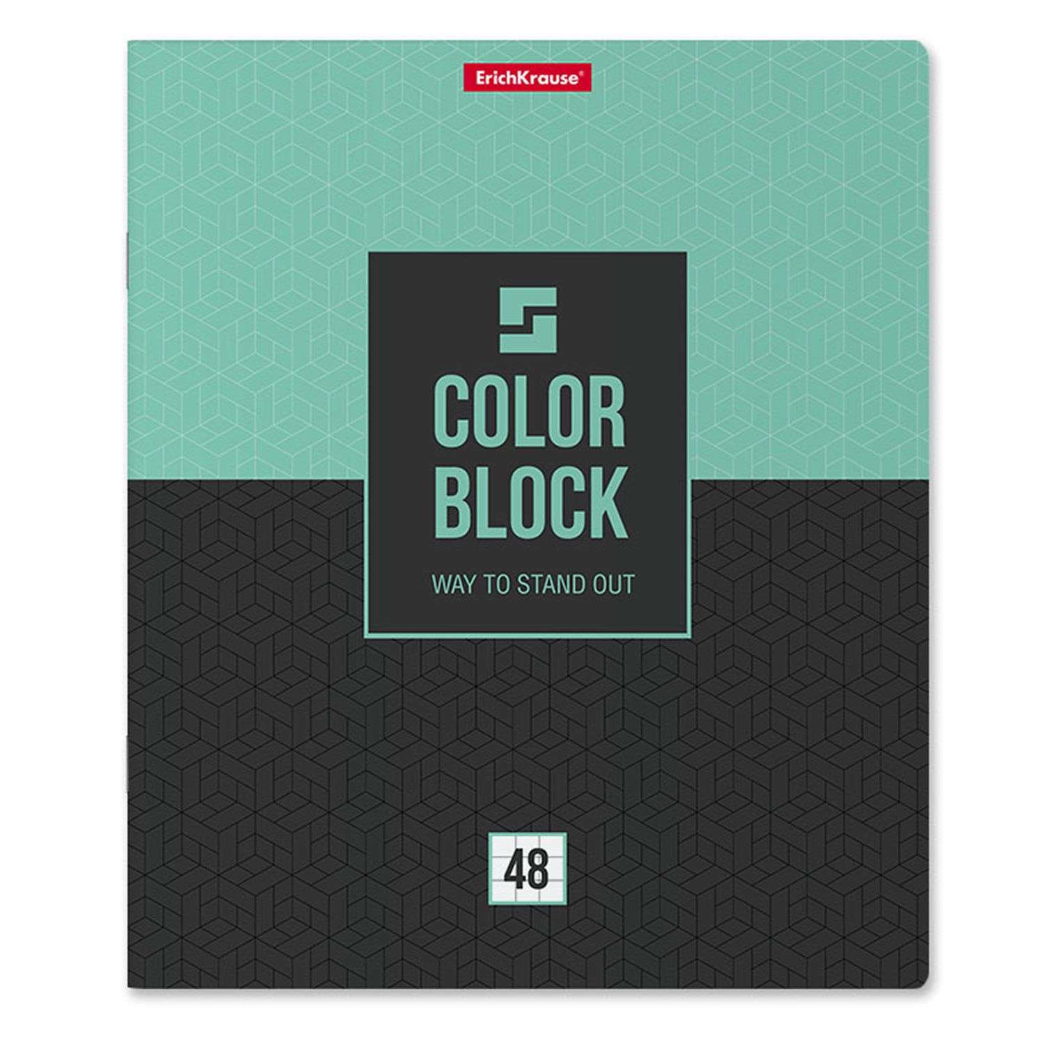 Тетрадь ErichKrause Color Block А5+ Клетка 48л в ассортименте 49578 - фото 4