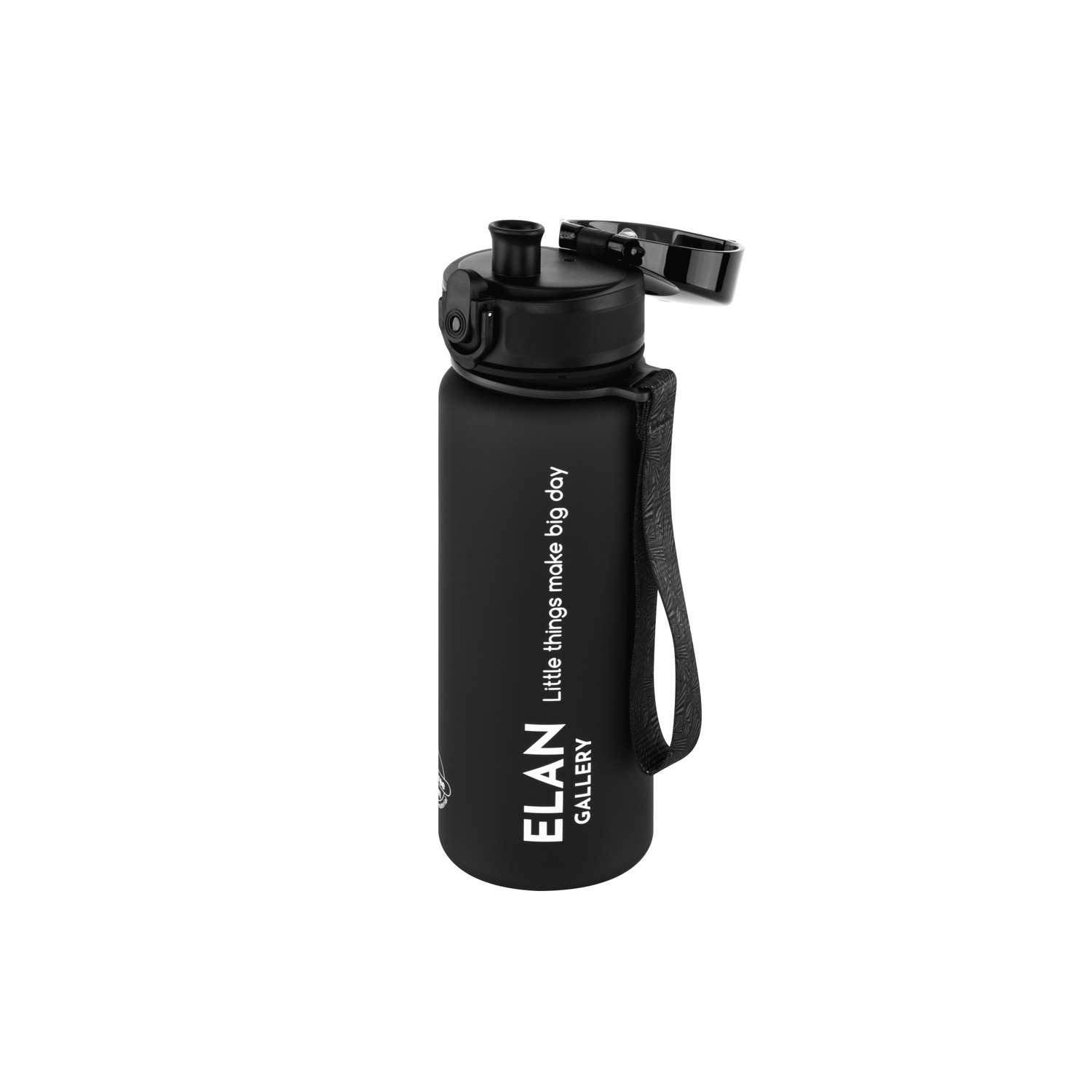 Бутылка для воды Elan Gallery 500 мл Style Matte черная - фото 5