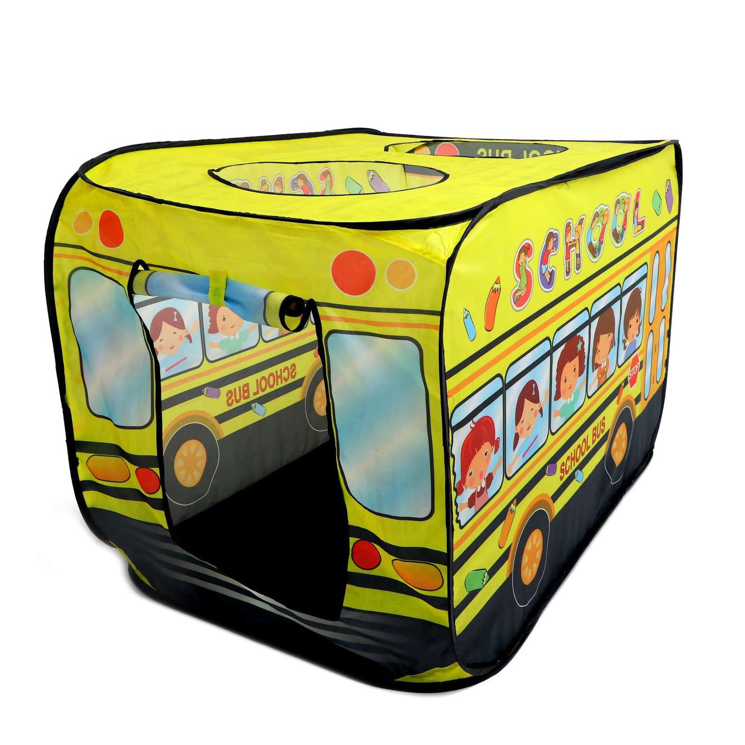Палатка Zabiaka детская игровая «Автобус» 72 × 115 × 72 см - фото 2