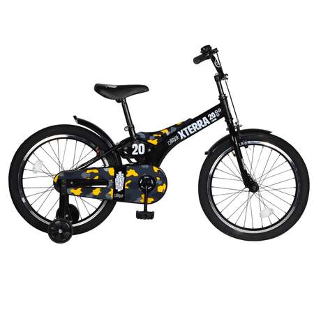 Велосипед детский двухколесный CITYRIDE Revo 20 желтый