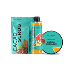 Набор для тела Letique Cosmetics cacao anti-cellulite pack