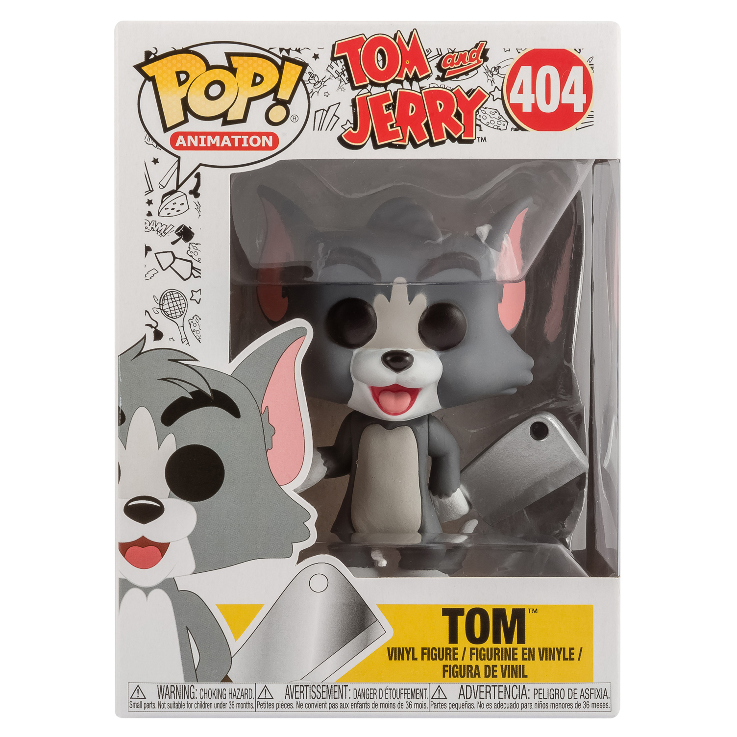 Фигурка Funko Pop vinyl Tom and Jerry Tom купить по цене 1299 ₽ в  интернет-магазине Детский мир