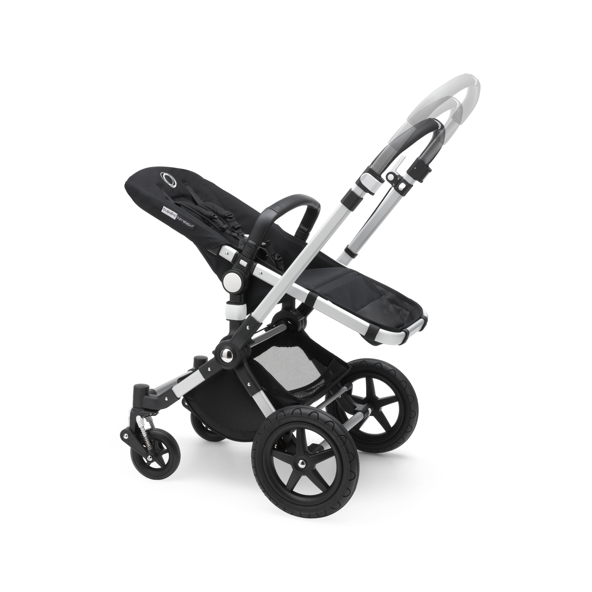 Коляска 2в1 Bugaboo Cameleon3 Plus base Aluminum/Black 239155ZW01 - фото 5