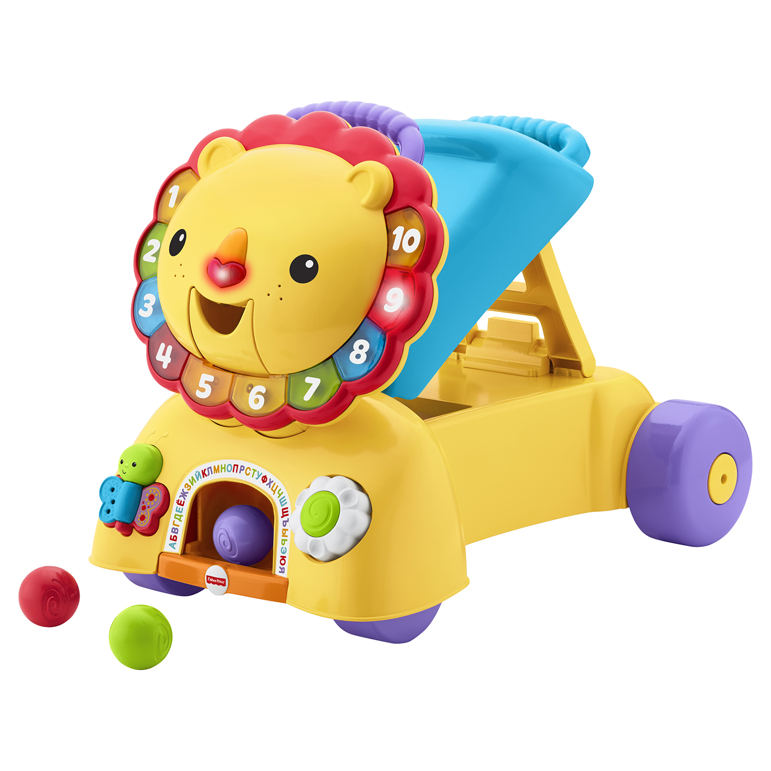 Ходунки Fisher Price Лев купить по цене 9 ₽ в интернет-магазине Детский мир