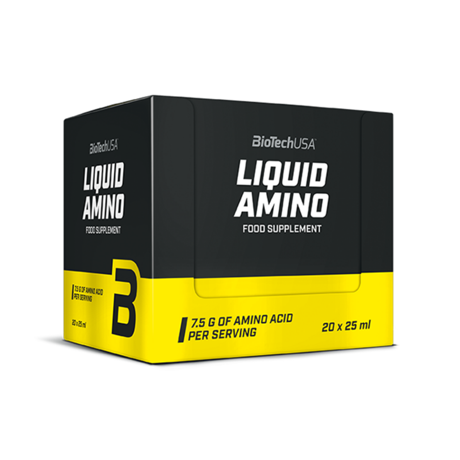 Жидкие аминокислоты BiotechUSA Amino Liquid 20х25 мл. Лимон - фото 1