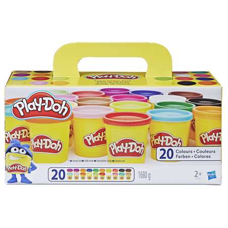Пластилин Play-Doh 20цветов A7924