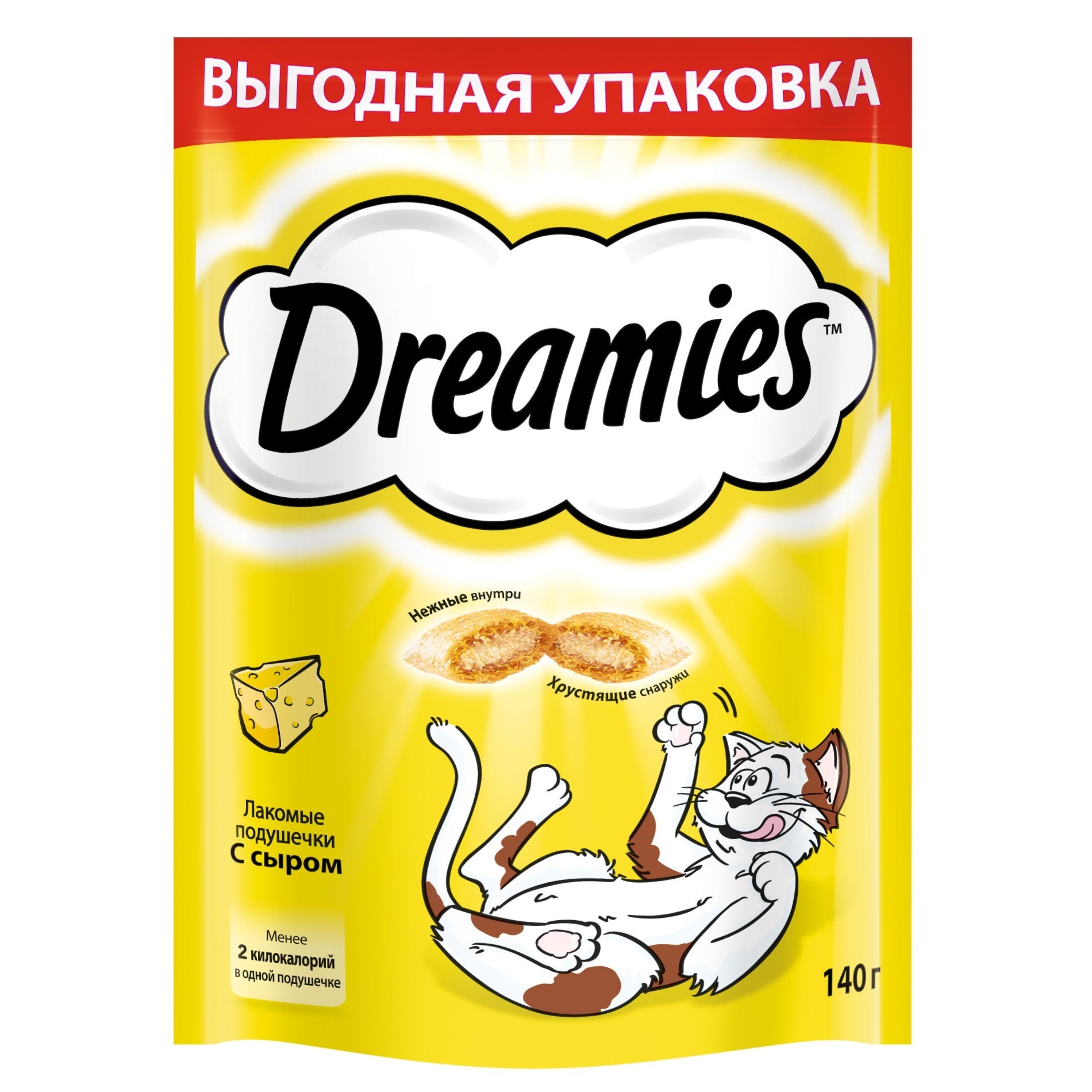 Лакомство для кошек Dreamies 0.14 кг (для домашних) - фото 1