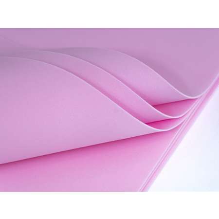Фоамиран Азалия Декор 10 листов 1 мм 60х70см светло-розовый