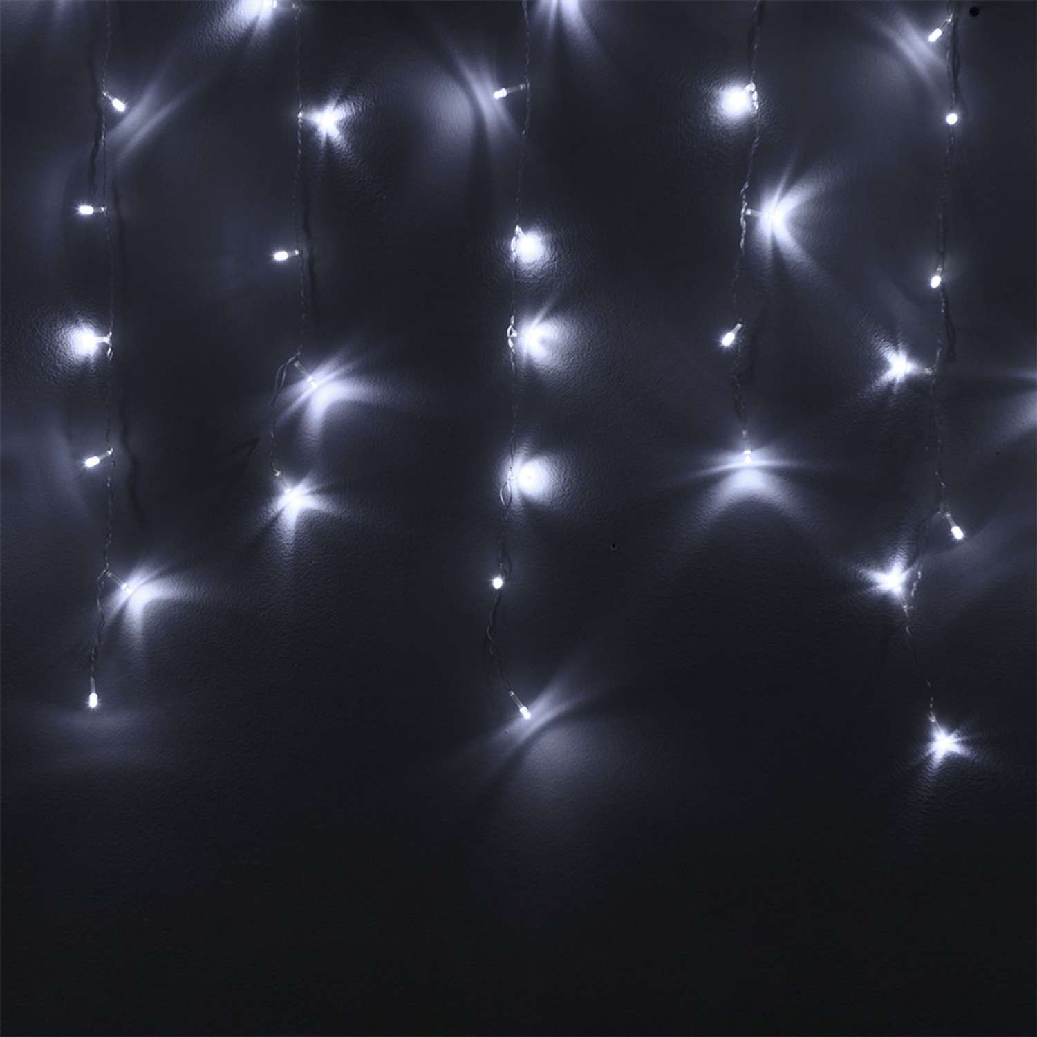 Светодиодная гирлянда FUNRAY Бахрома холодный белый свет 1.6х0.7 м 8 режимов IC-72W - фото 2
