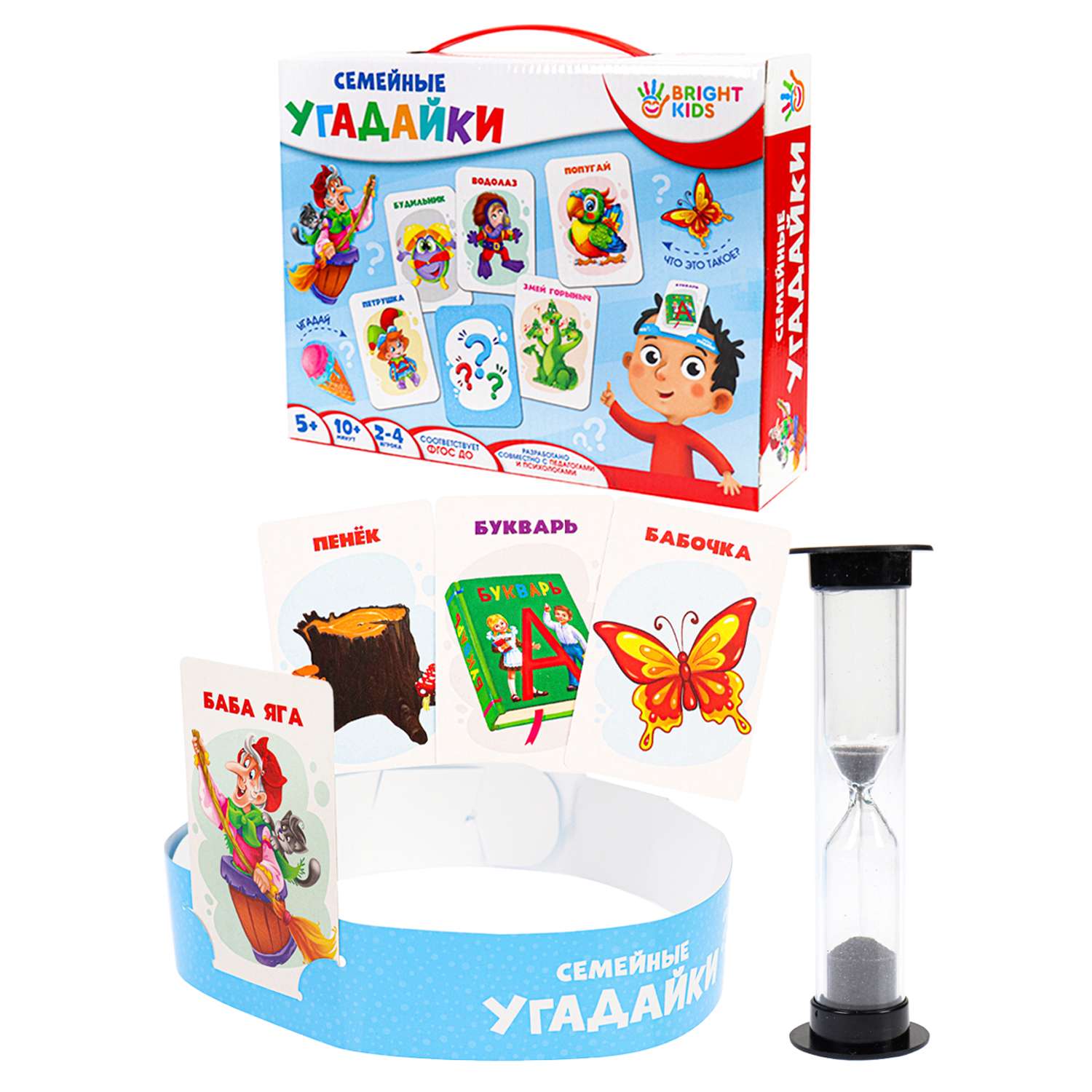 Игра настольная Рыжий кот Bright Kids Угадайки Семейные ИН-7618 купить по  цене 449 ₽ в интернет-магазине Детский мир