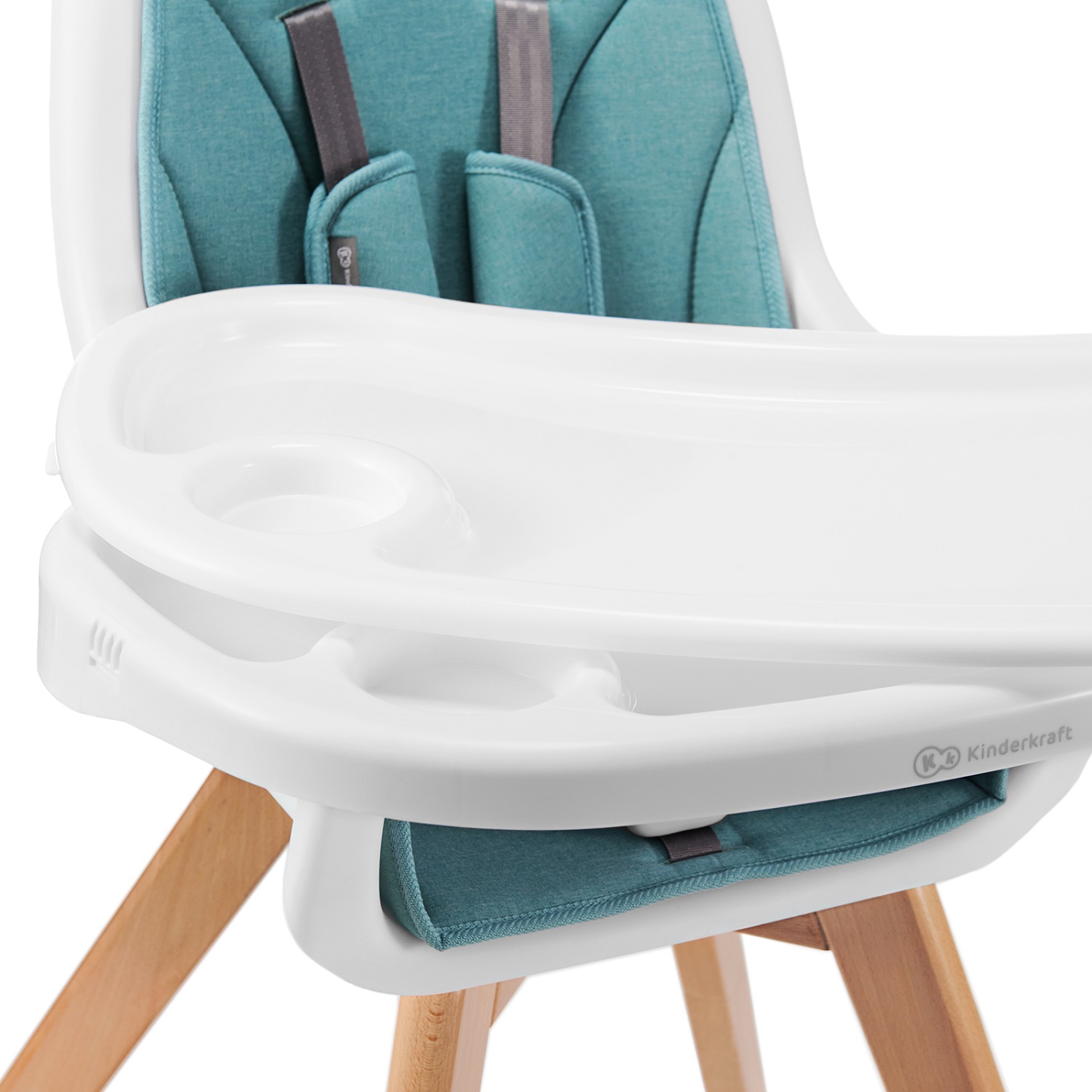 Стульчик для кормления Kinderkraft Tixi Turquoise - фото 20