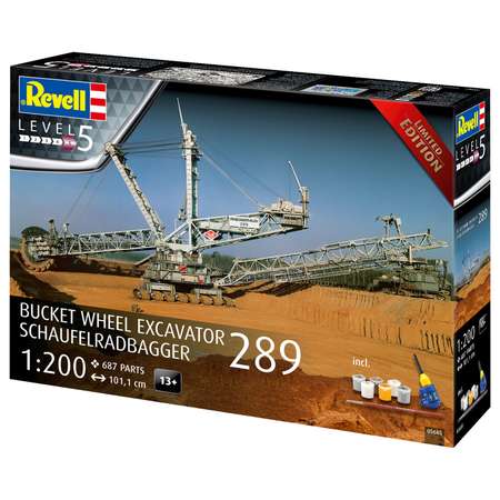 Сборная модель Revell Роторный экскаватор Bucket Wheel Excavator 289 / Schaufelradbagger 289