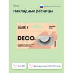 Накладные ресницы DECO. Faux mink с эффектом норки №301