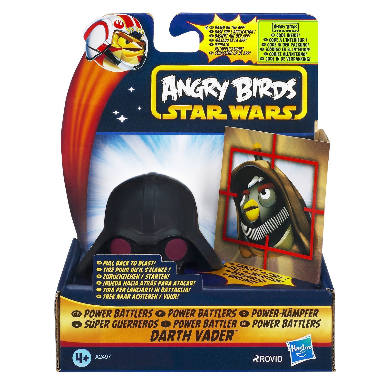 Настольная игра Hasbro Games Angry Birds Star Wars Атака с воздуха Дарт  Вейдер купить по цене 49 ₽ в интернет-магазине Детский мир