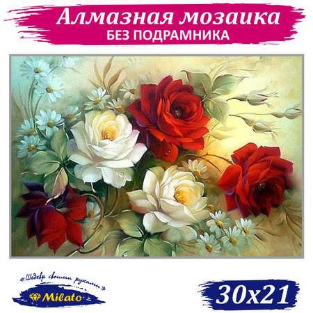 Алмазная мозаика Милато NR-138 Винтажные розы