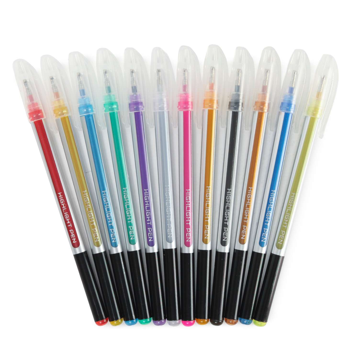Ручка гелевая Maxleo 12цветов MLW215744 - фото 2