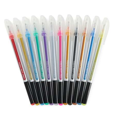 Ручка гелевая Maxleo 12цветов MLW215744