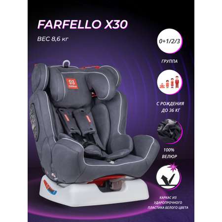 Автокресло детское Farfello 0+/1/2/3 X30