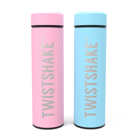 Термос Twistshake Пастельный серый 420 мл