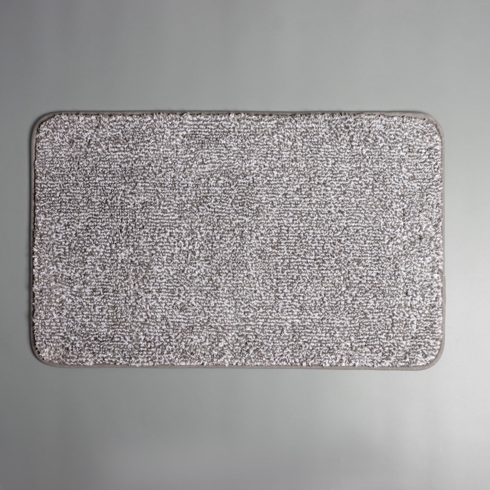Коврик Доляна для ванной «Нина» 50×80 см ворс короткий цвет серый - фото 3