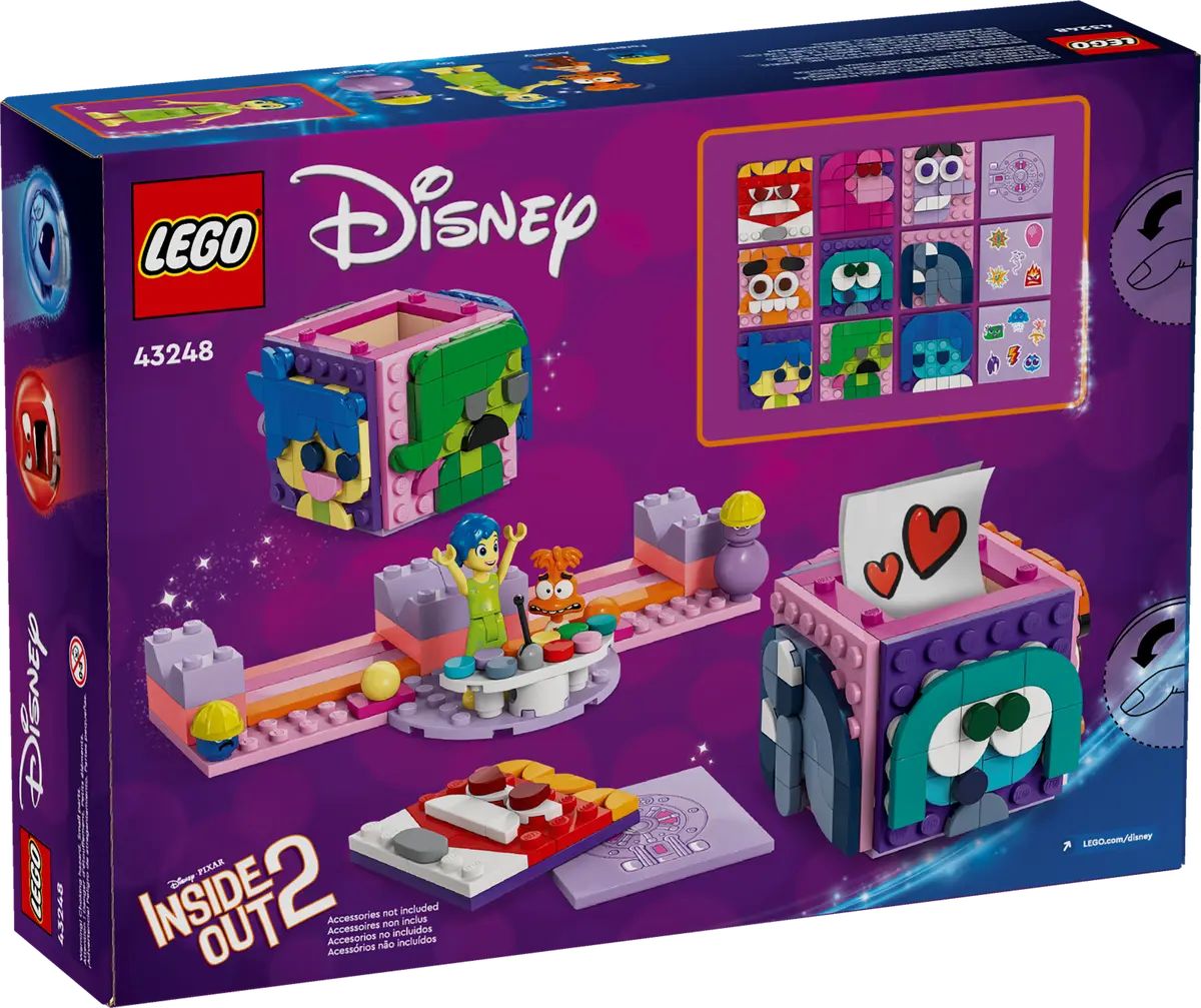 Конструктор LEGO Disney Кубики настроения блочный - фото 6