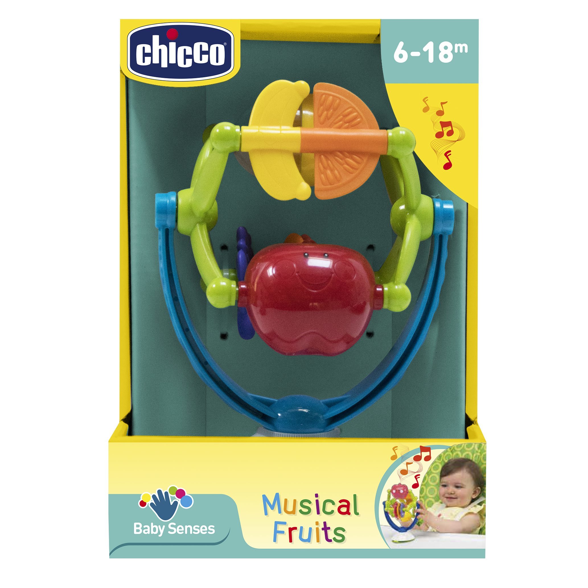 Игрушка музыкальная Chicco Фрукты - фото 3