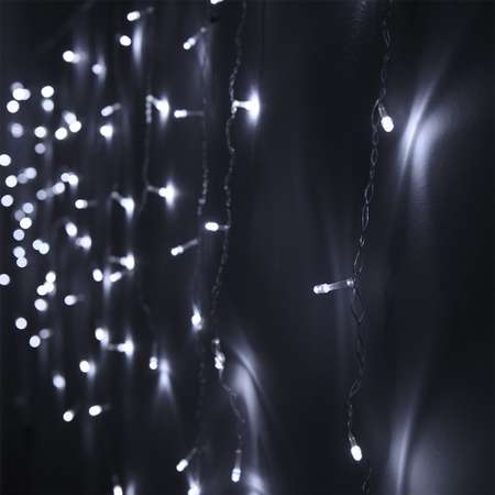 Светодиодная гирлянда FUNRAY Бахрома холодный белый свет 1.6х0.7 м 8 режимов IC-72W