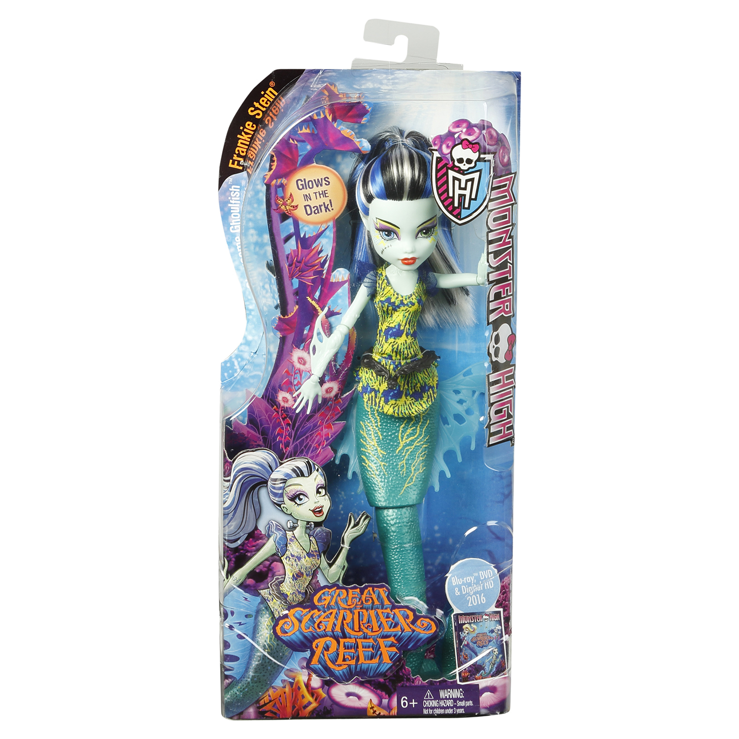 Кукла Monster High серии Большой Кошмарный Риф в ассортименте DHB57 - фото 6