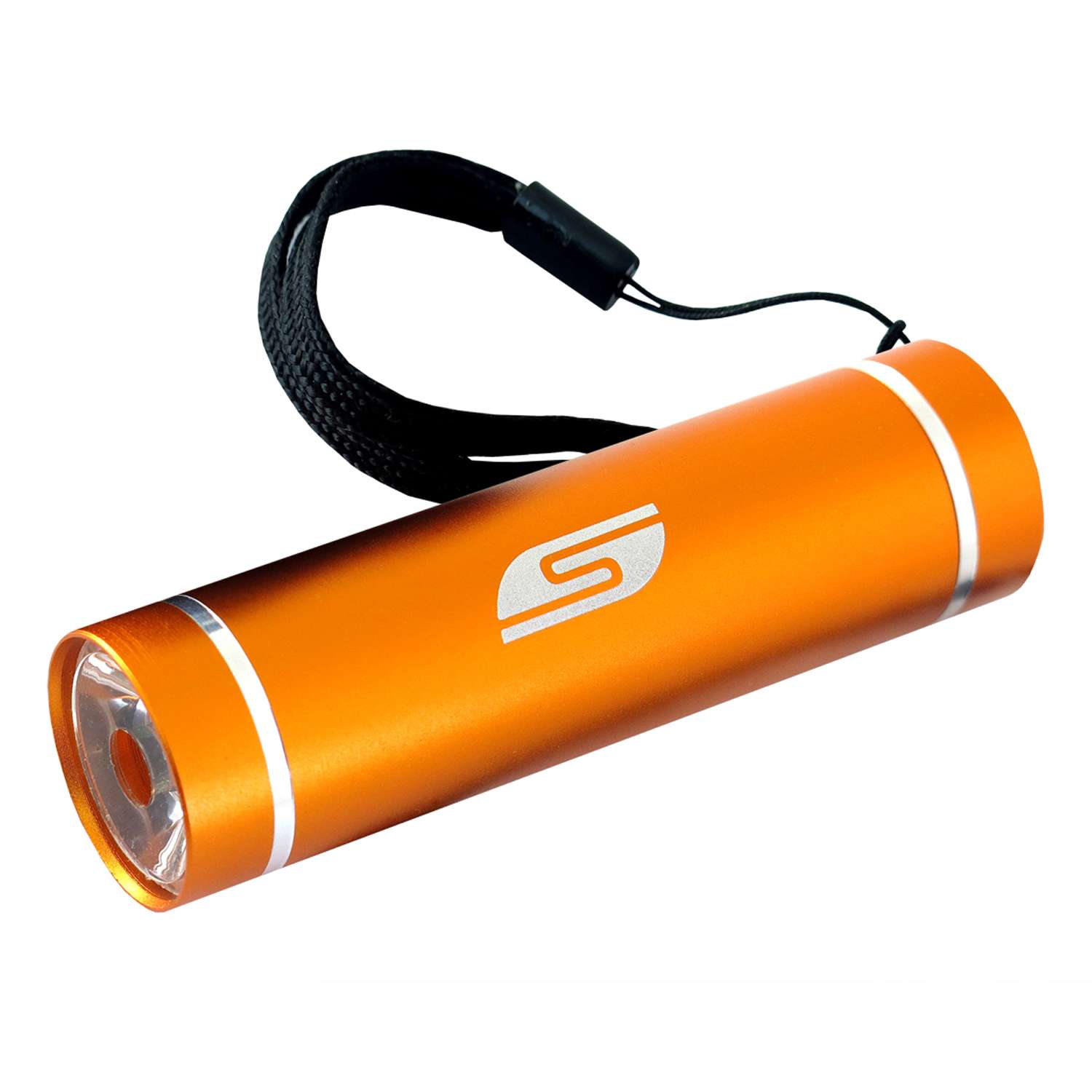 Ручной фонарь Solaris оранжевый светодиодный T-5 - фото 1